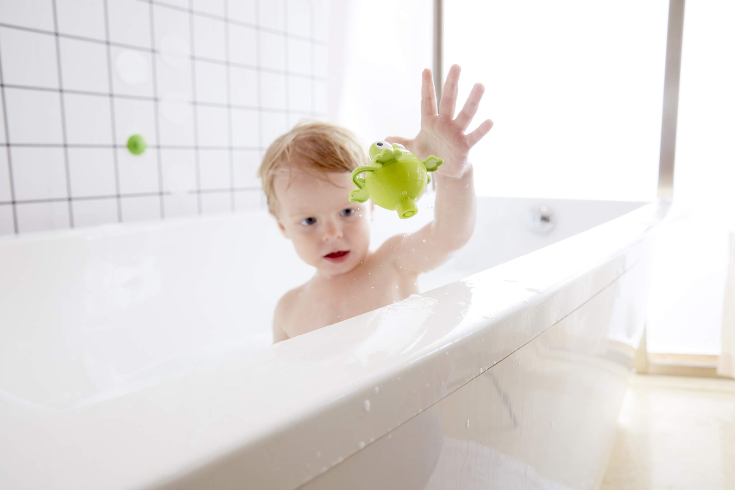 Hape Giochi da bagno Set da Pesca con animaletti saltellanti