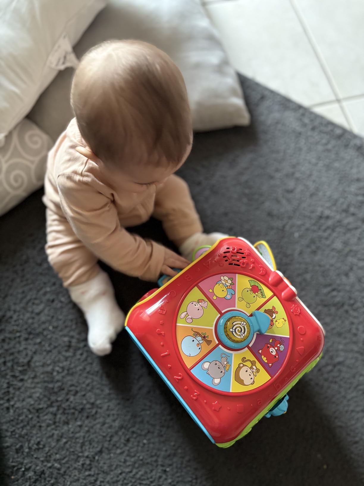V-Tech Giocattoli 1-3 anni Super Cubo delle Scoperte cubo interattivo 9-36 mesi