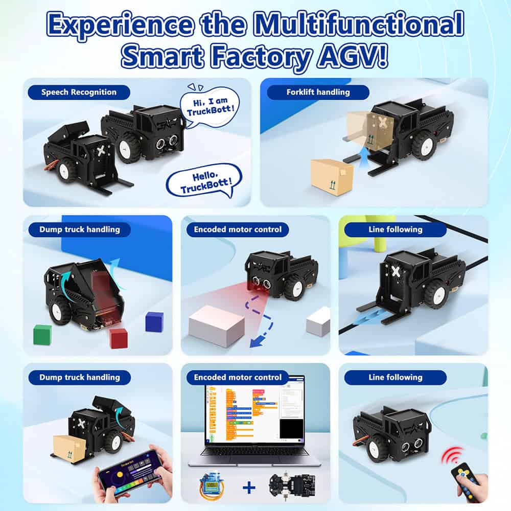 ACEBOTT Education Solution Series QE032 TruckBott kit auto intelligente STEM