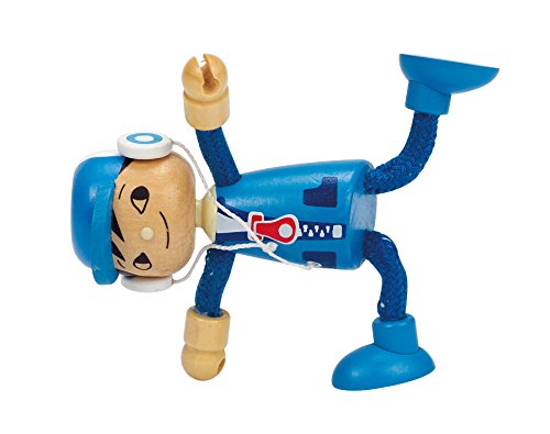 Hape Case delle bambole e accessori Bambola Figlio in legno con arti flessibili