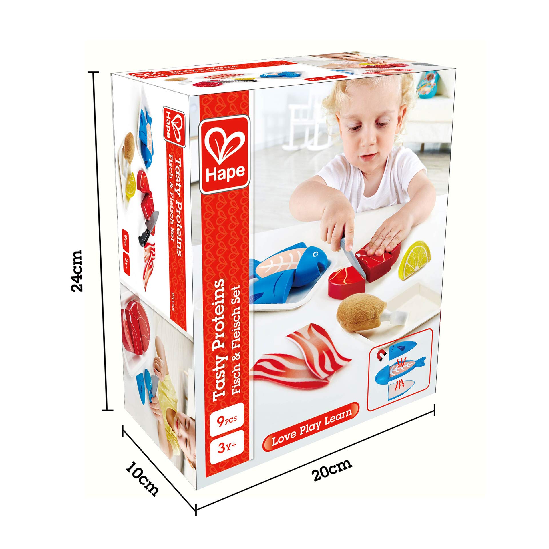 Hape Cucina e accessori Tasty Proteins cibo giocattolo