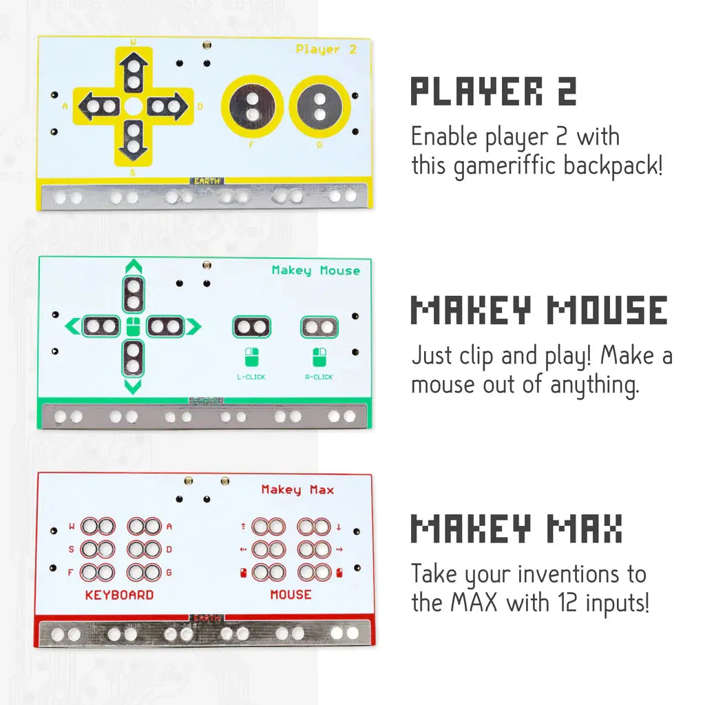 ACEBOTT Makey Makey QM003 Backpack Bundle kit espansione 3 schede
