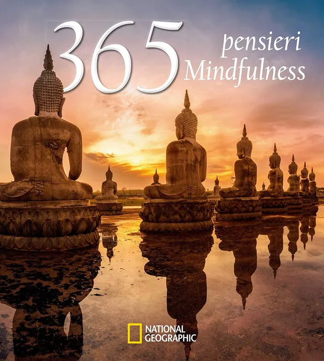National Geographic Kids Libri 365 pensieri. Mindfulness libro a colori