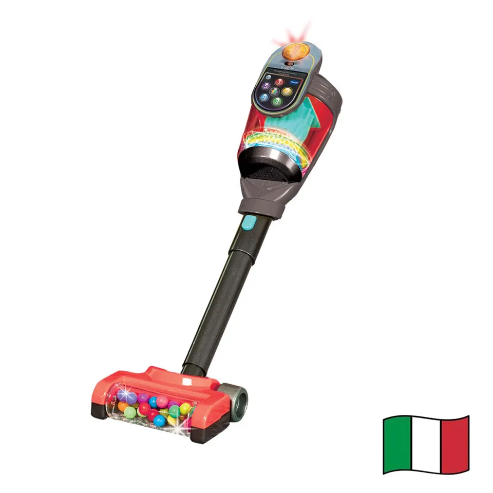 VTech Giocattoli 3-6 anni Aspirapolvere Interattivo Luci e Note 3 in 1
