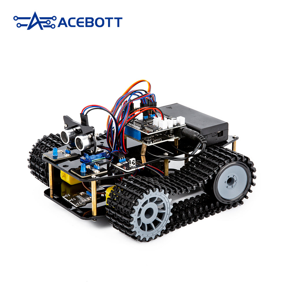 ACEBOTT Explorer Series QD004 ESP32 kit robot cingolato programmabile