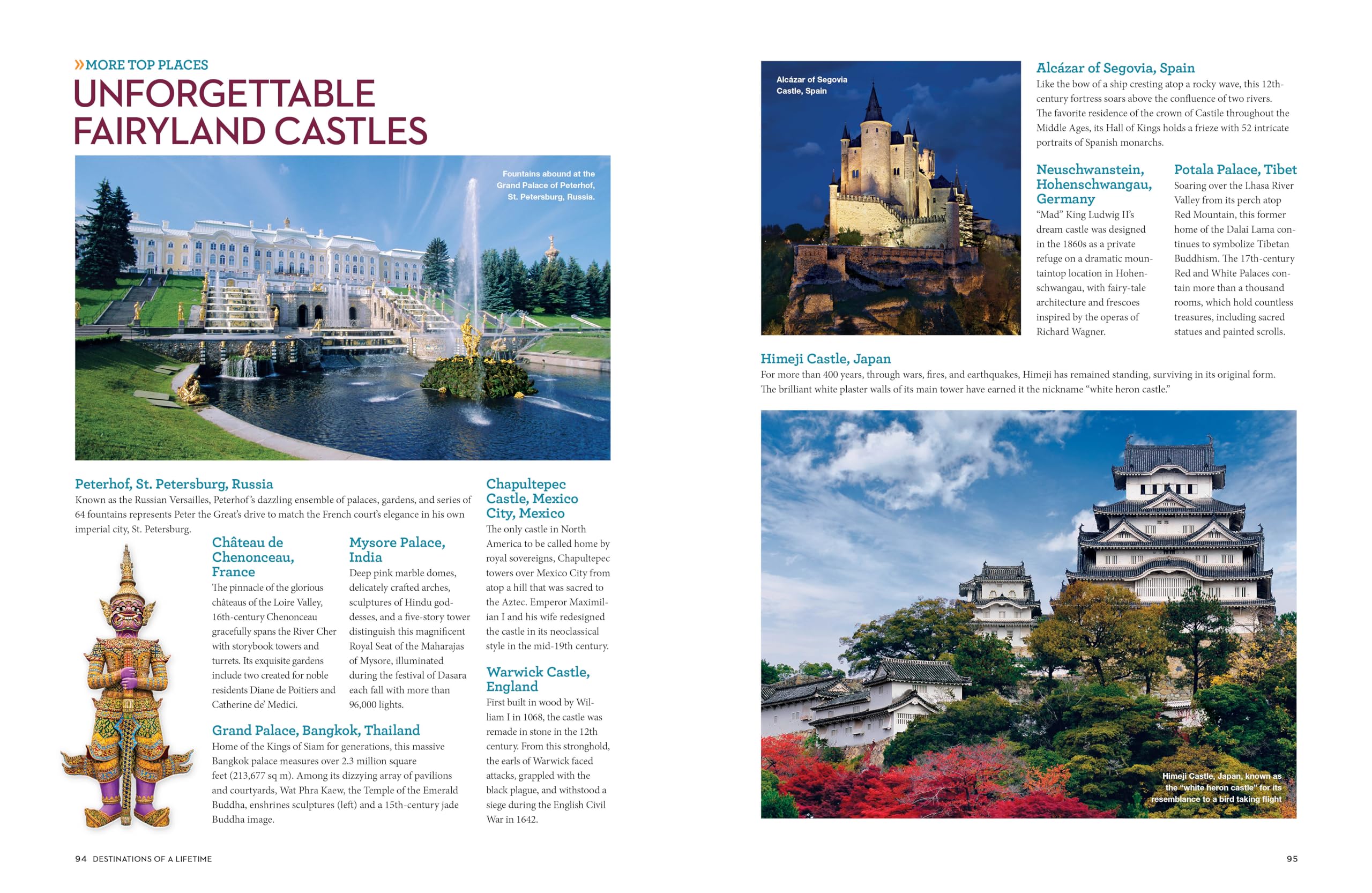 National Geographic – Libri Destinations of a Lifetime libro di viaggi