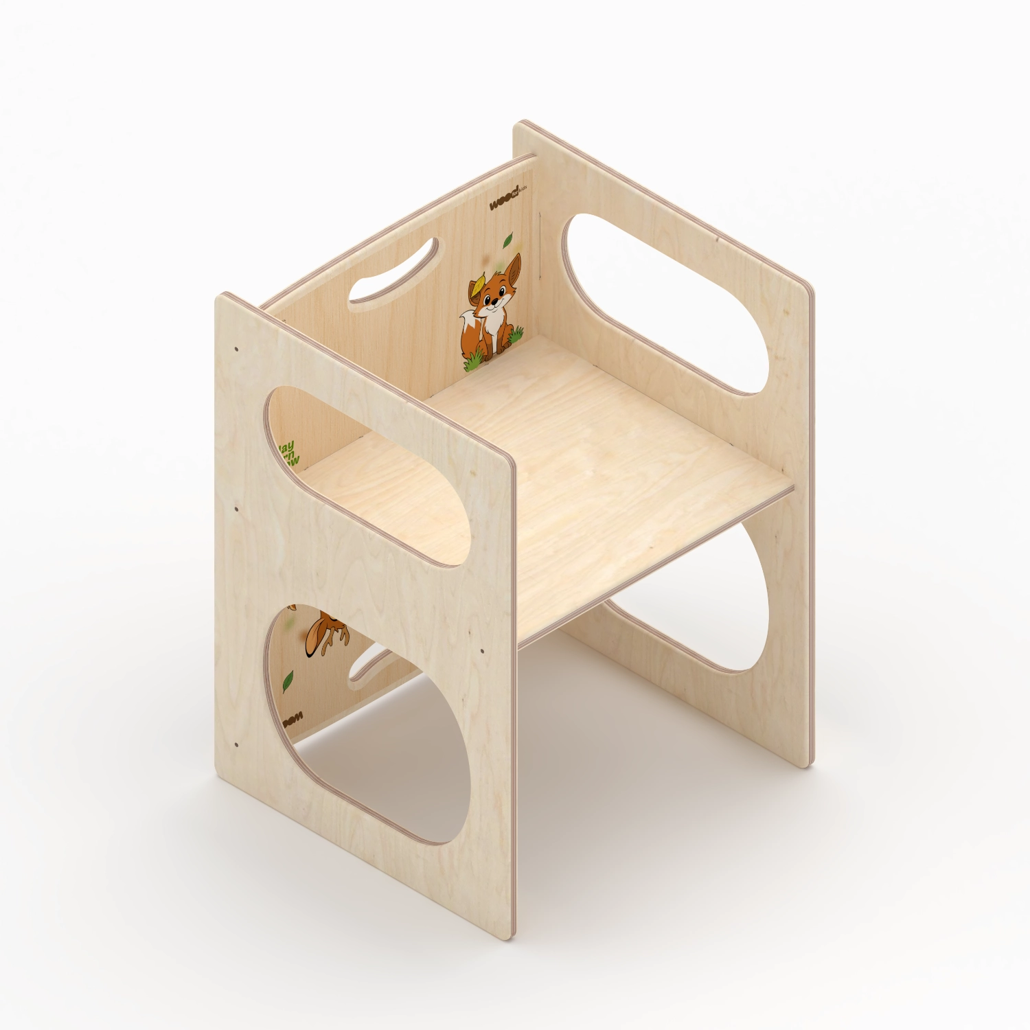 Il Pianeta delle idee Wood for Kids Montessori Poltrona della crescita Montessori