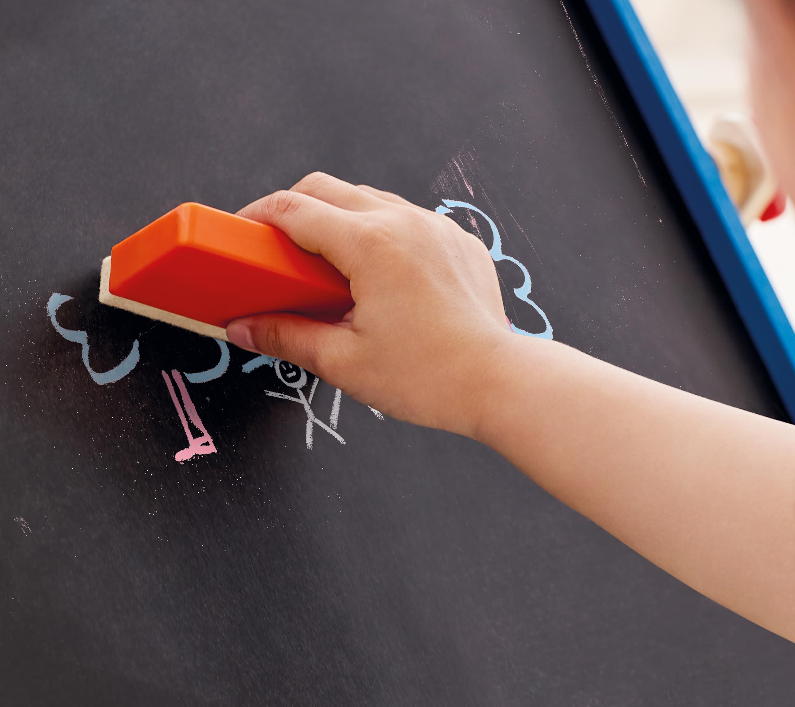Hape Arte e creatività Lavagnetta portatile double-face con cavalletto