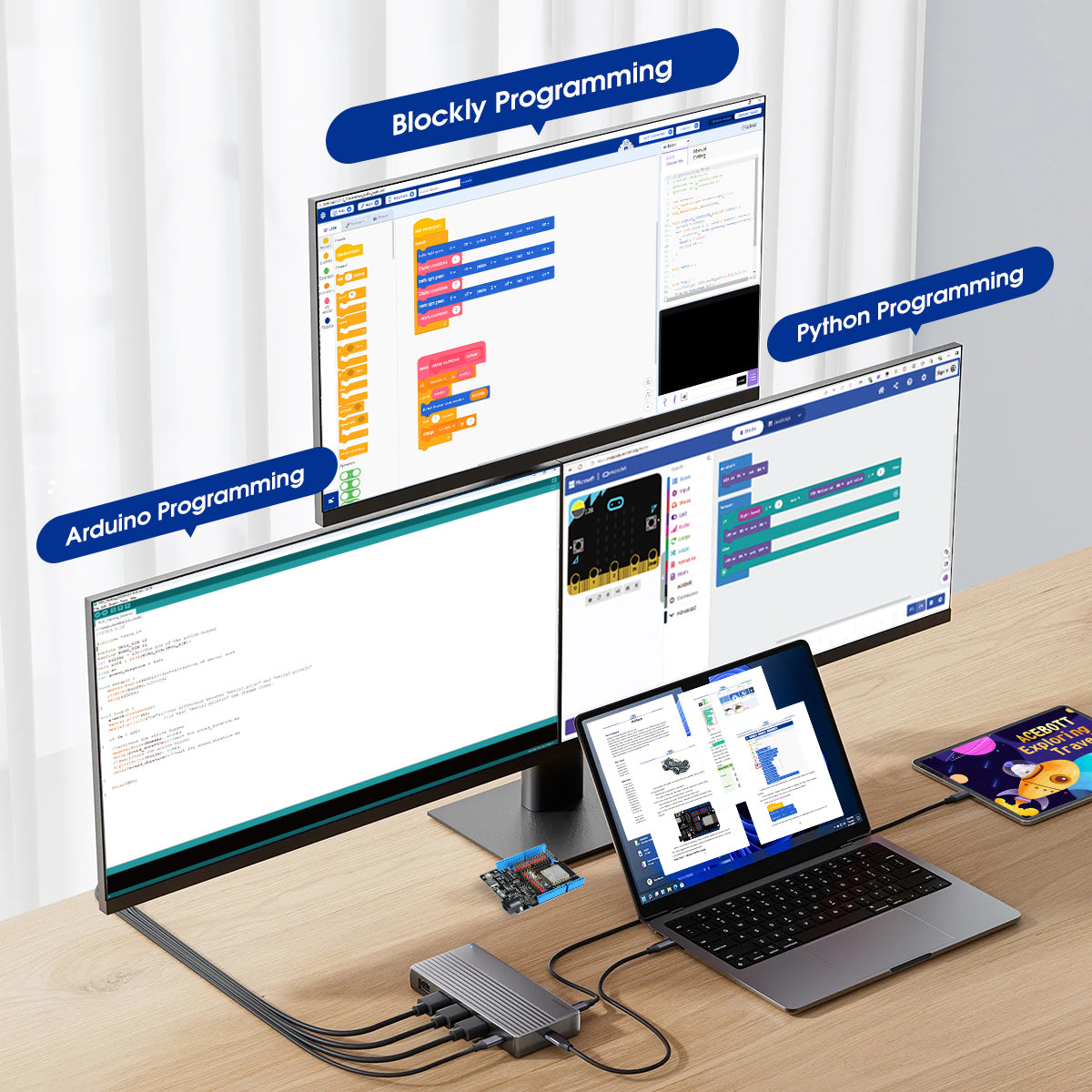 ACEBOTT Explorer Series QE011 stazione meteo STEM con ESP32