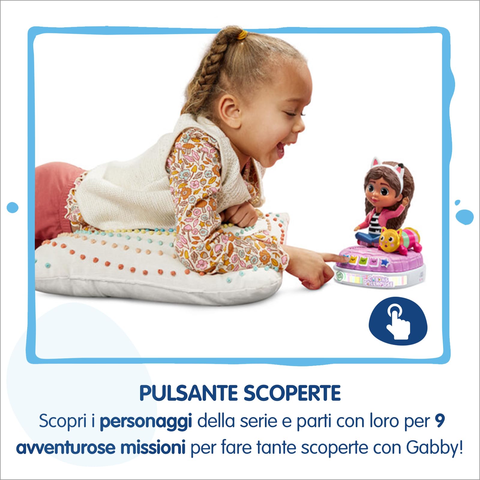 V-Tech Giocattoli 3-6 anni Racconta Storie Luminoso di Gabby raccontastorie interattivo
