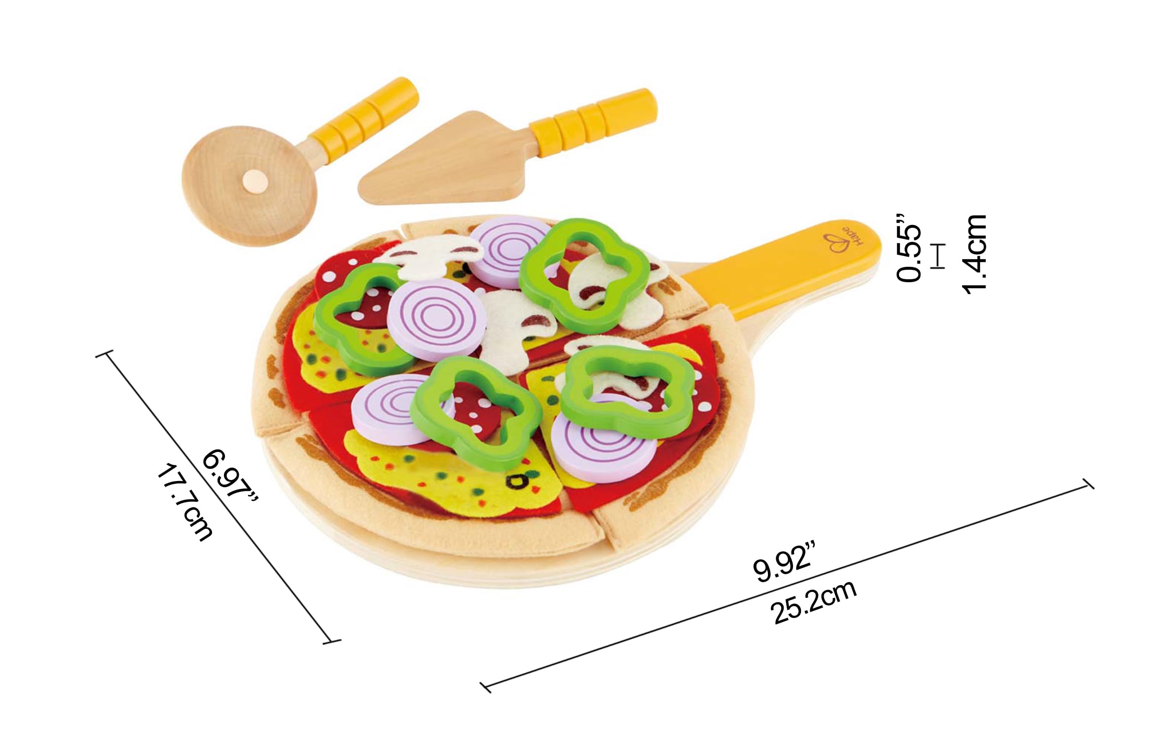 Hape Cucina e accessori E3129 Pizza Fatta in Casa