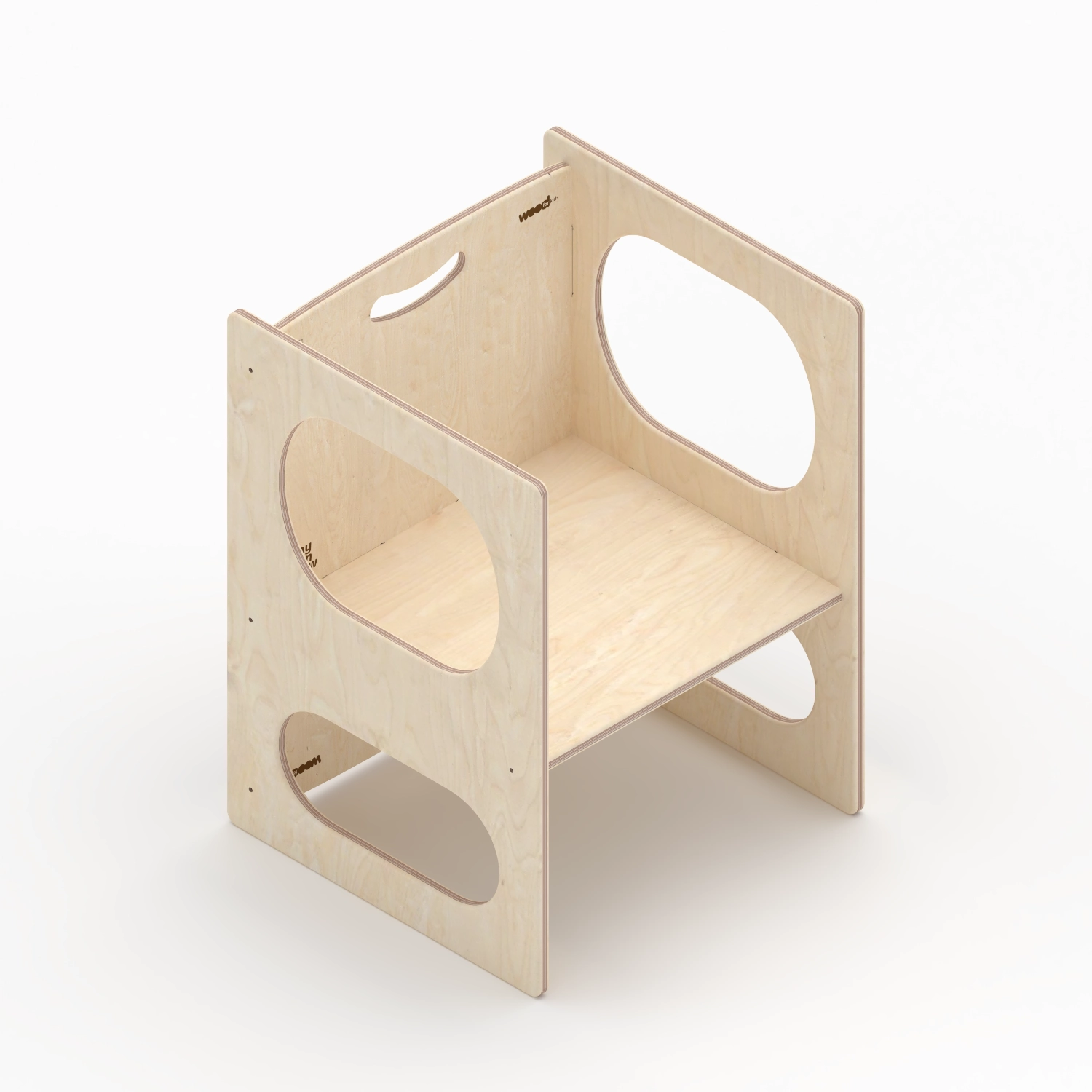Il Pianeta delle idee Wood for Kids Montessori Poltrona della crescita Montessori