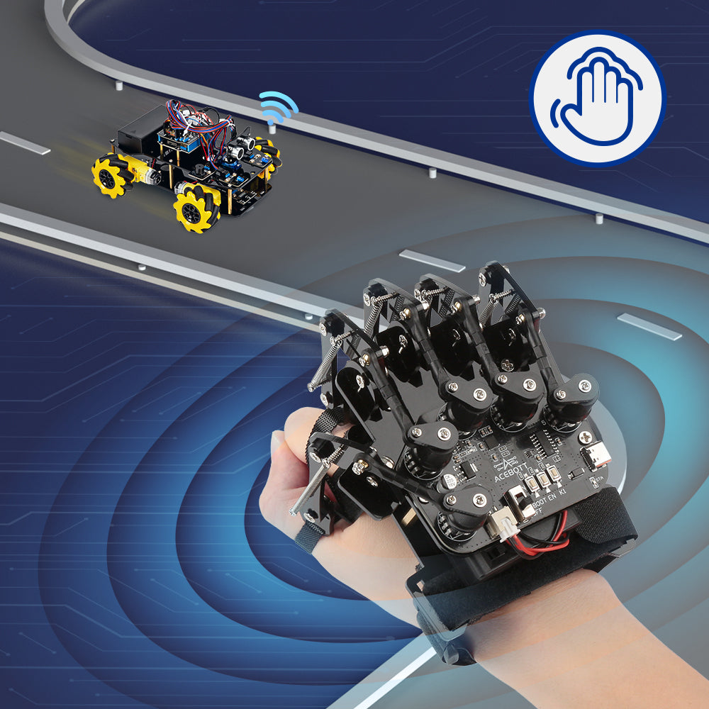 ACEBOTT Inventor Series QD023 guanto telecomando con 5 encoder