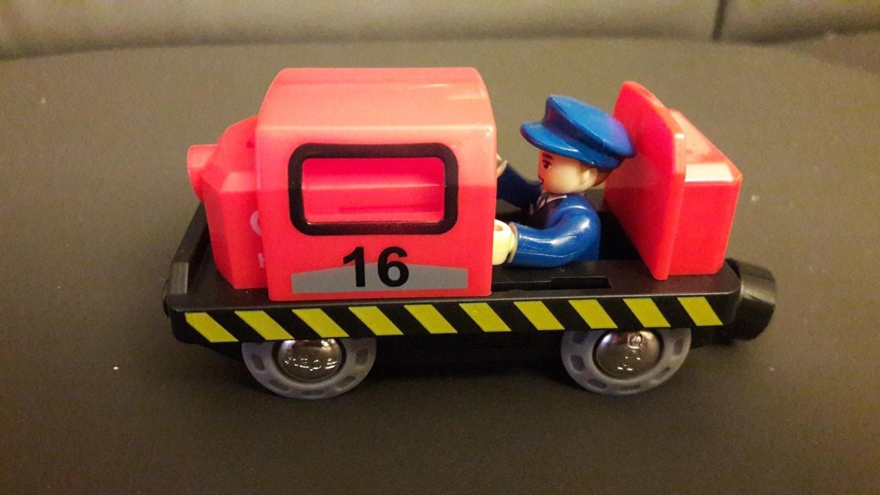 Hape Treno Race Track Station E3734 stazione di pista Green PE