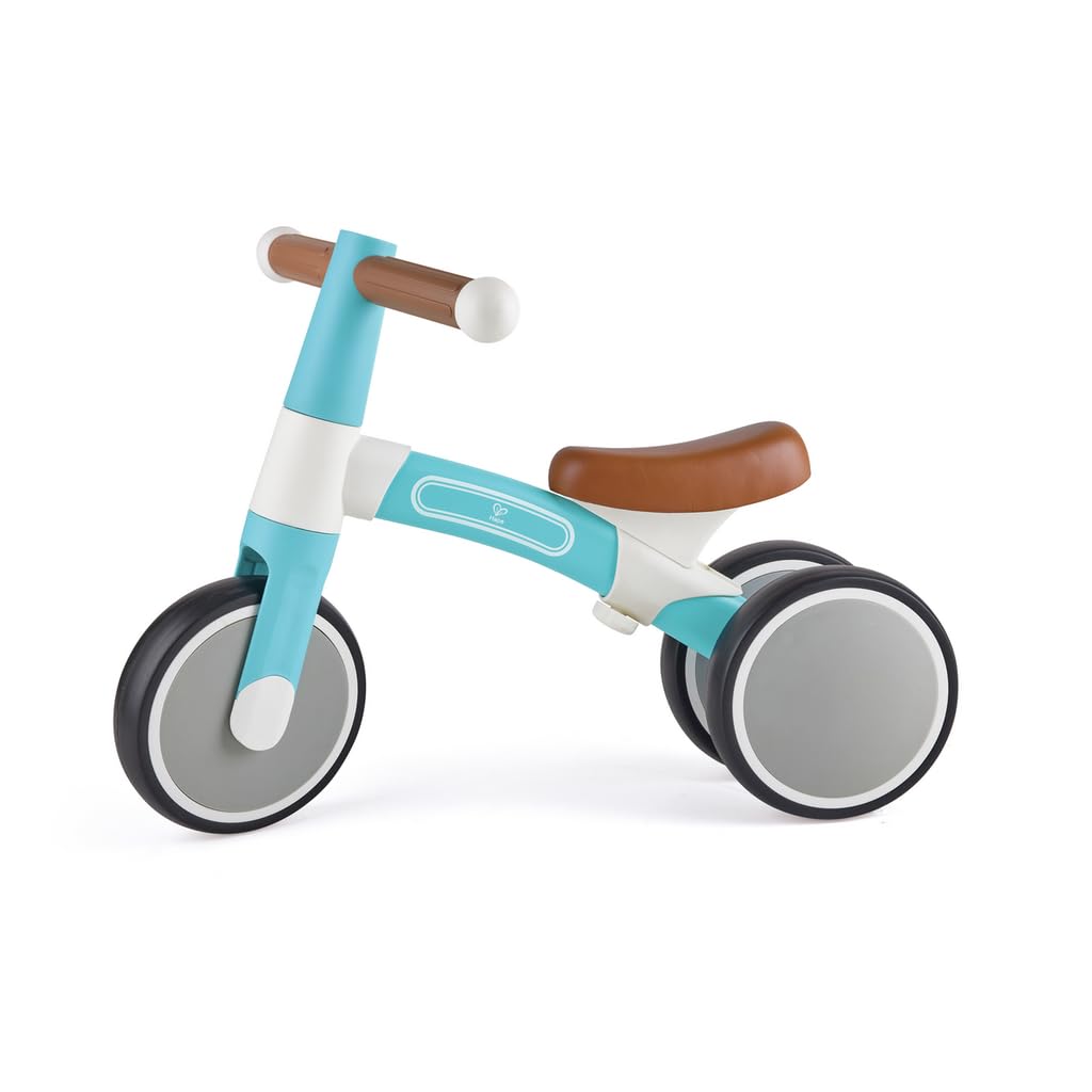 Hape Primi passi e bici Triciclo Azzurro senza pedali 3 ruote