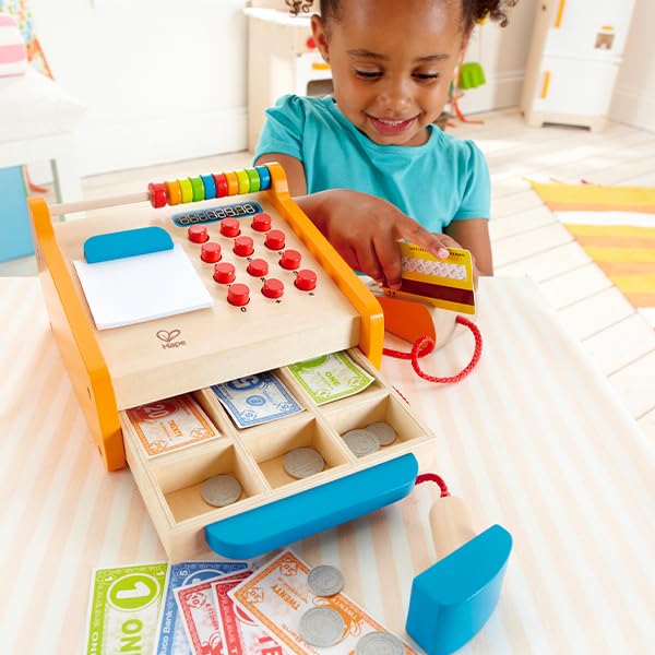 Hape Giochi di ruolo E3121 Registratore di Cassa