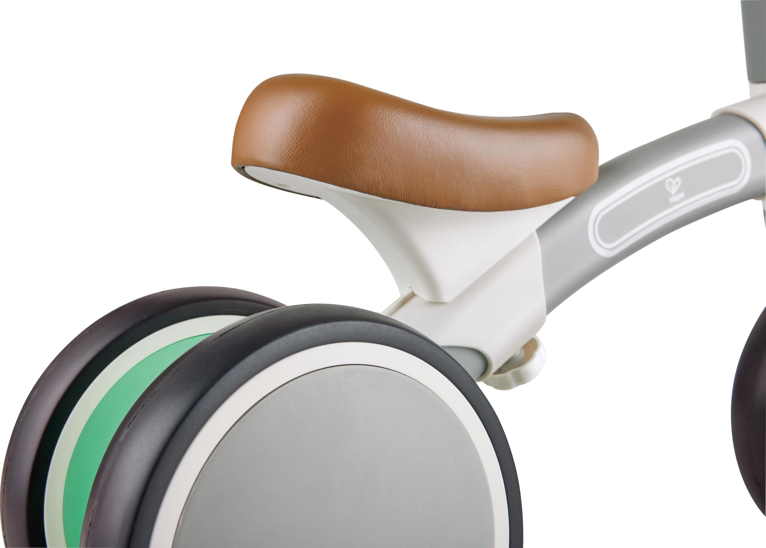 Hape Primi passi e bici triciclo verde senza pedali 3 ruote leggero