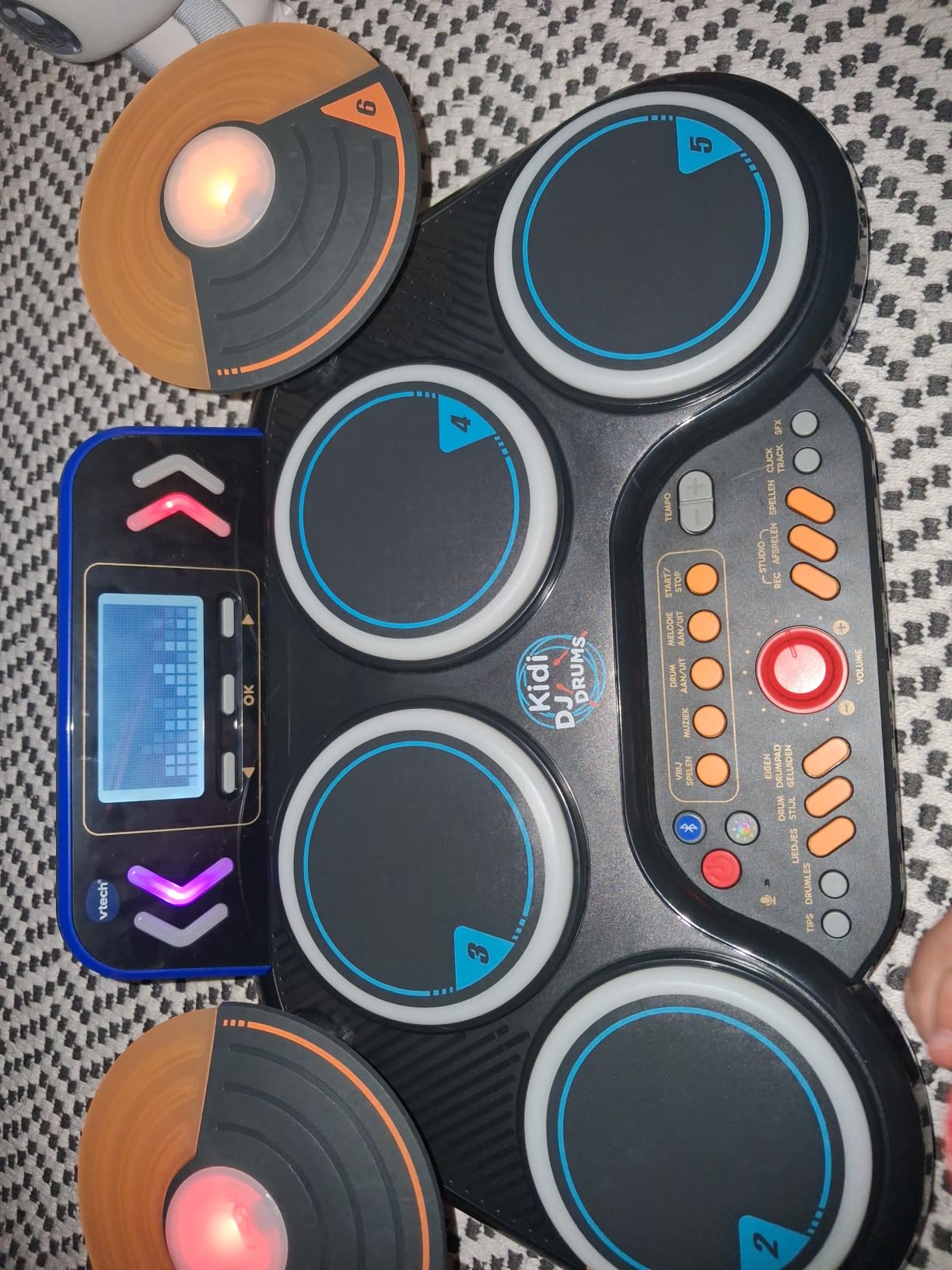 V-Tech Kidi DJ Drums batteria elettronica per bambini 6+ anni