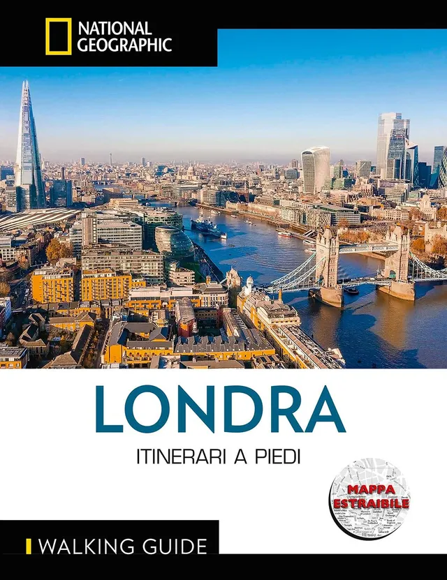 National Geographic Traveler Londra guida a piedi con mappa