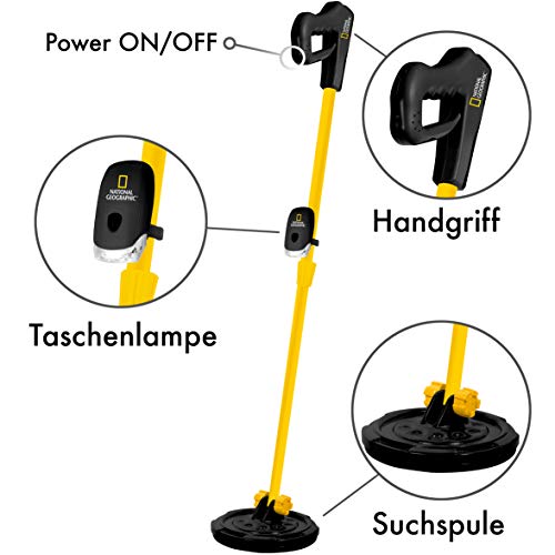 National Geographic Kit scientifici e di scoperta 9110500 metal detector