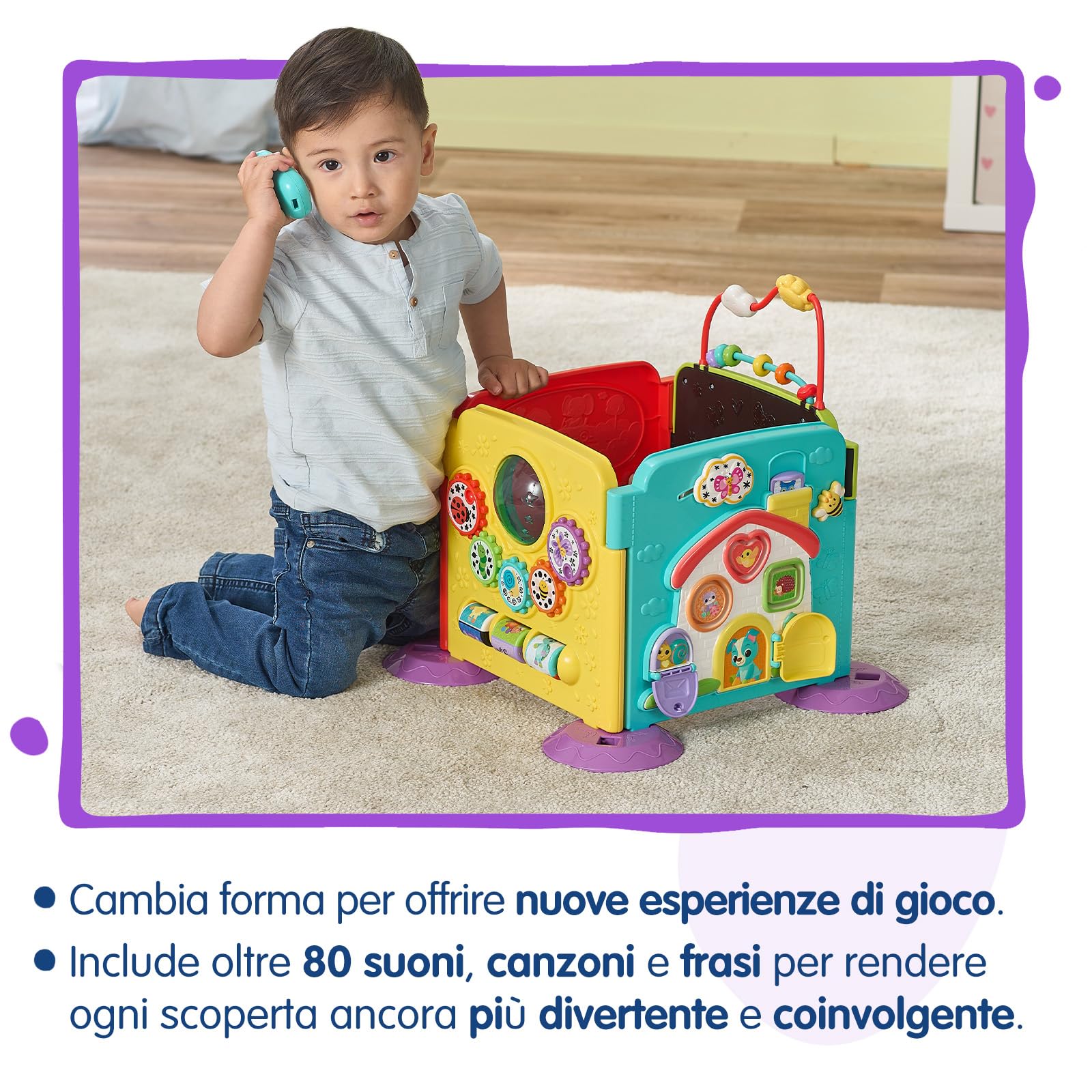 VTech Giocattoli 0-12 mesi Il Mio Primo Centro Attività 3 in 1 6-36 mesi