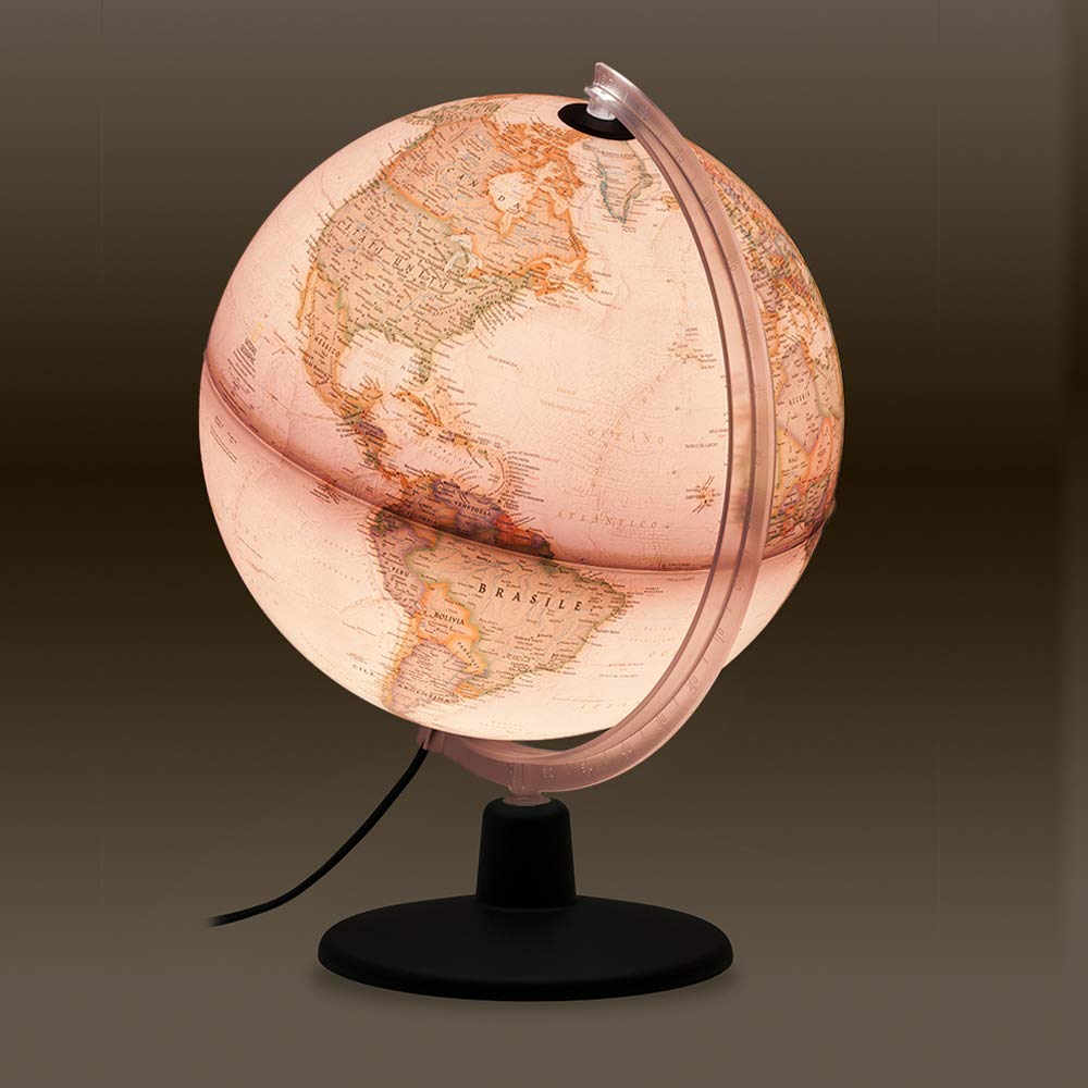 National Geographic Kit scientifici e di scoperta NATGEO Executive mappamondo 30 cm luminoso