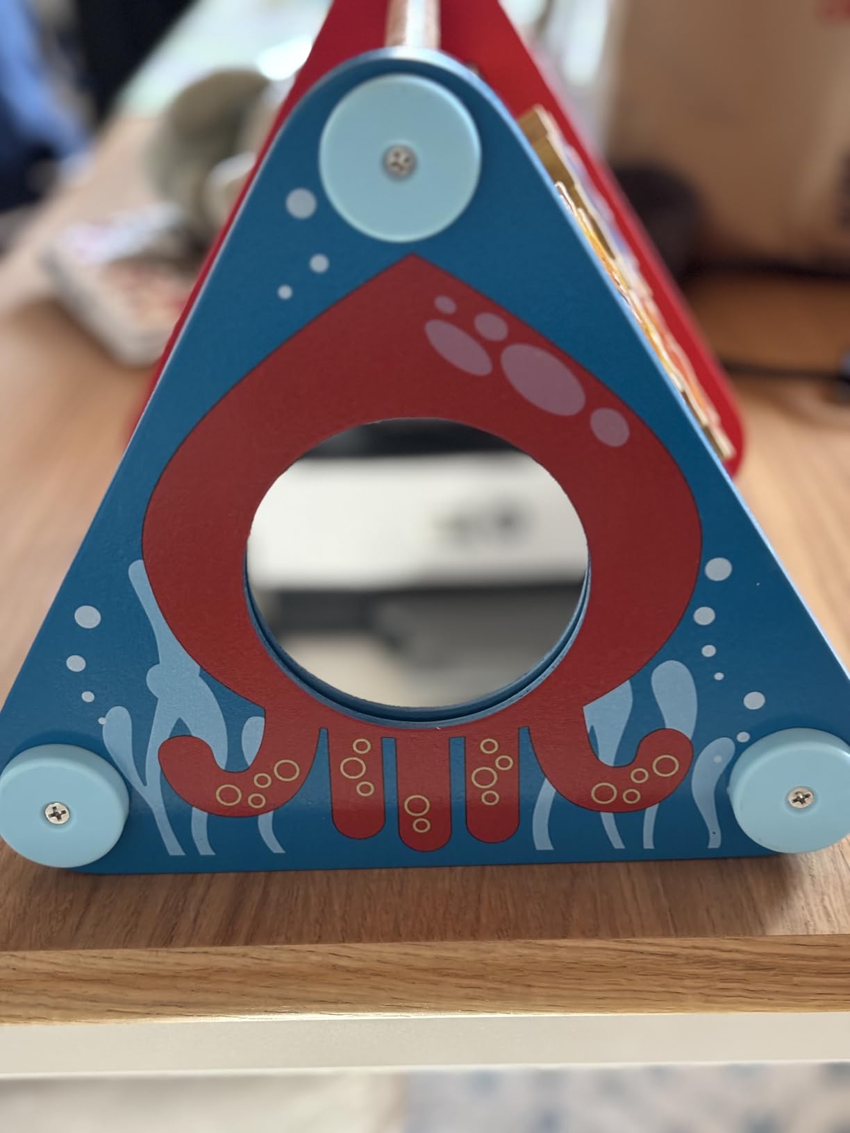 Hape E0434 triangolo multiattività portatile 5 in 1