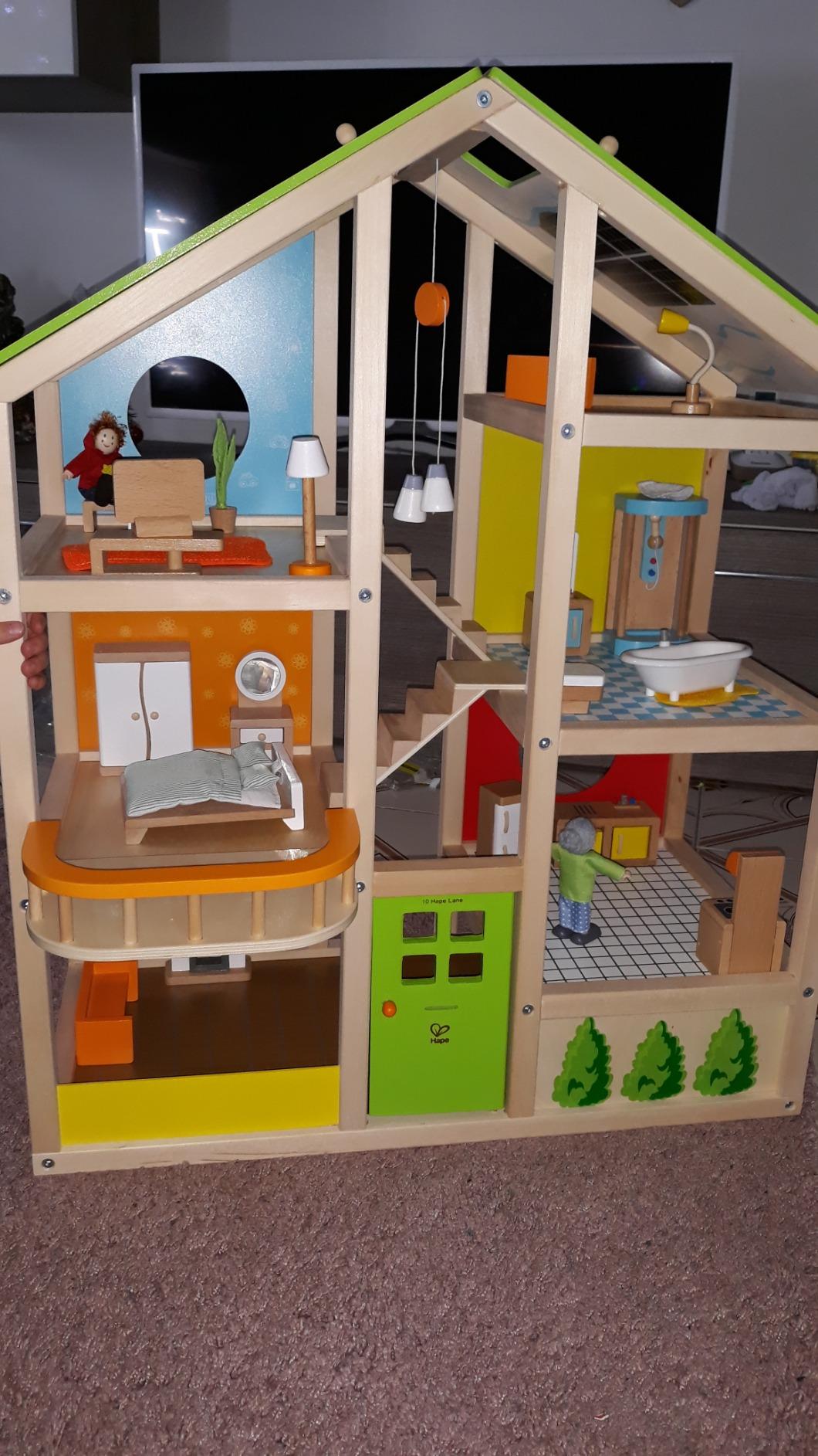 Hape Case delle bambole e accessori E3401 Casa 4 Stagioni casa delle bambole in legno