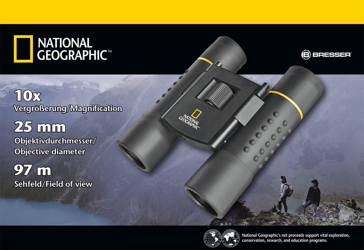 National Geographic Binocoli 10x25 binocolo compatto
