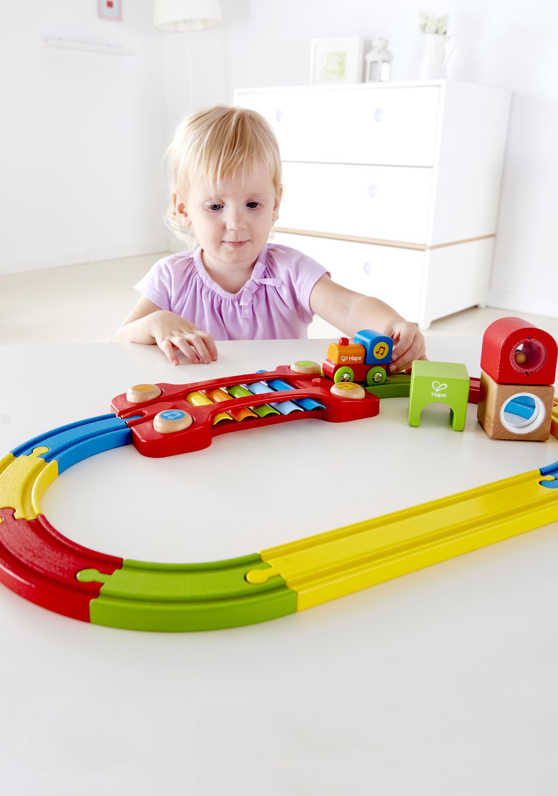 Hape Treno Pista treno musicale con xilofono