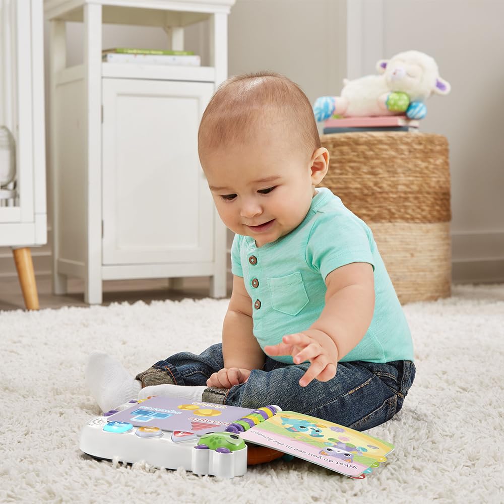 VTech Giocattoli 0-12 mesi Le Mie Prime Scoperte libro interattivo