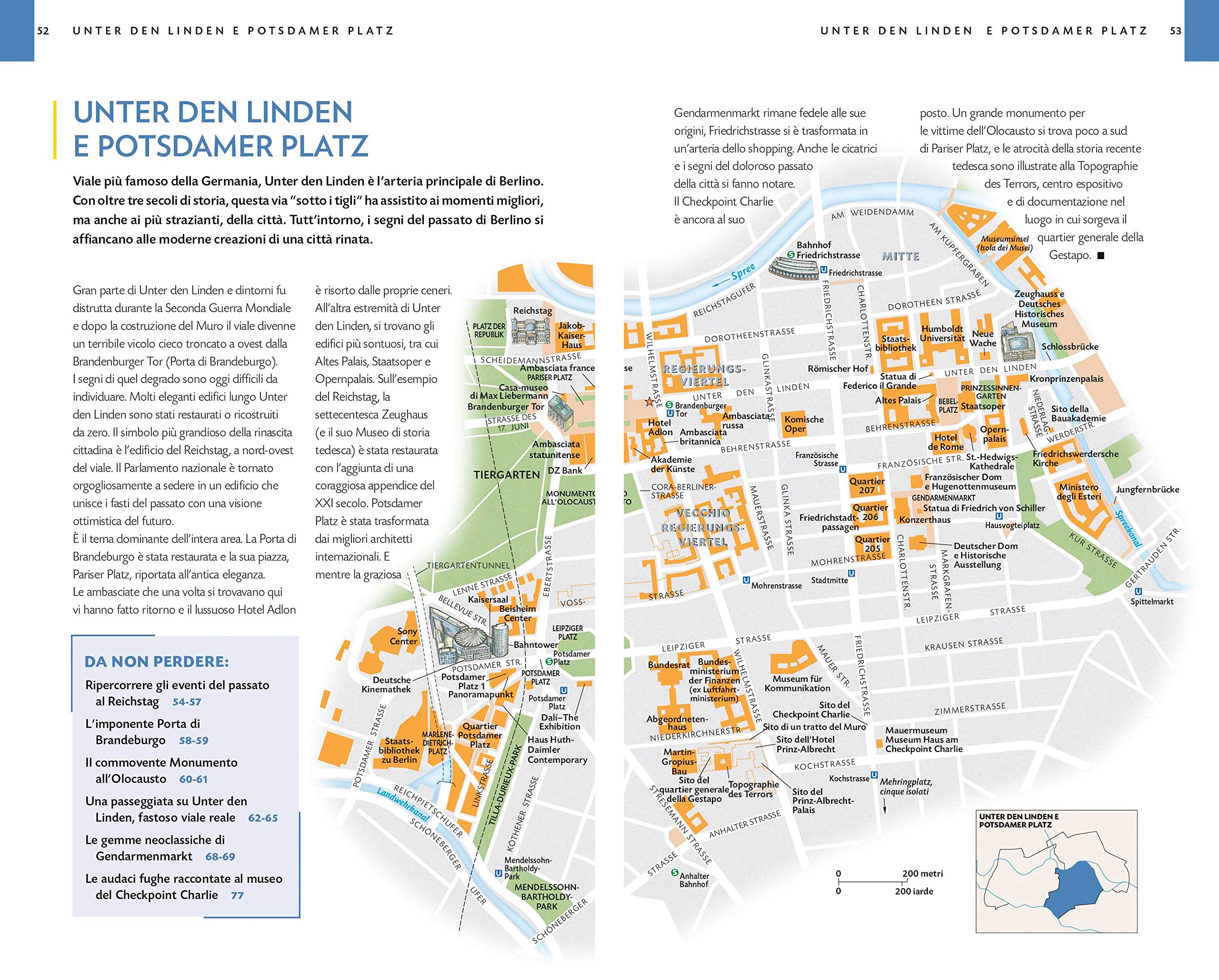 National Geographic Le Guide Traveler di National Geographic Berlino guida turistica con mappa estraibile