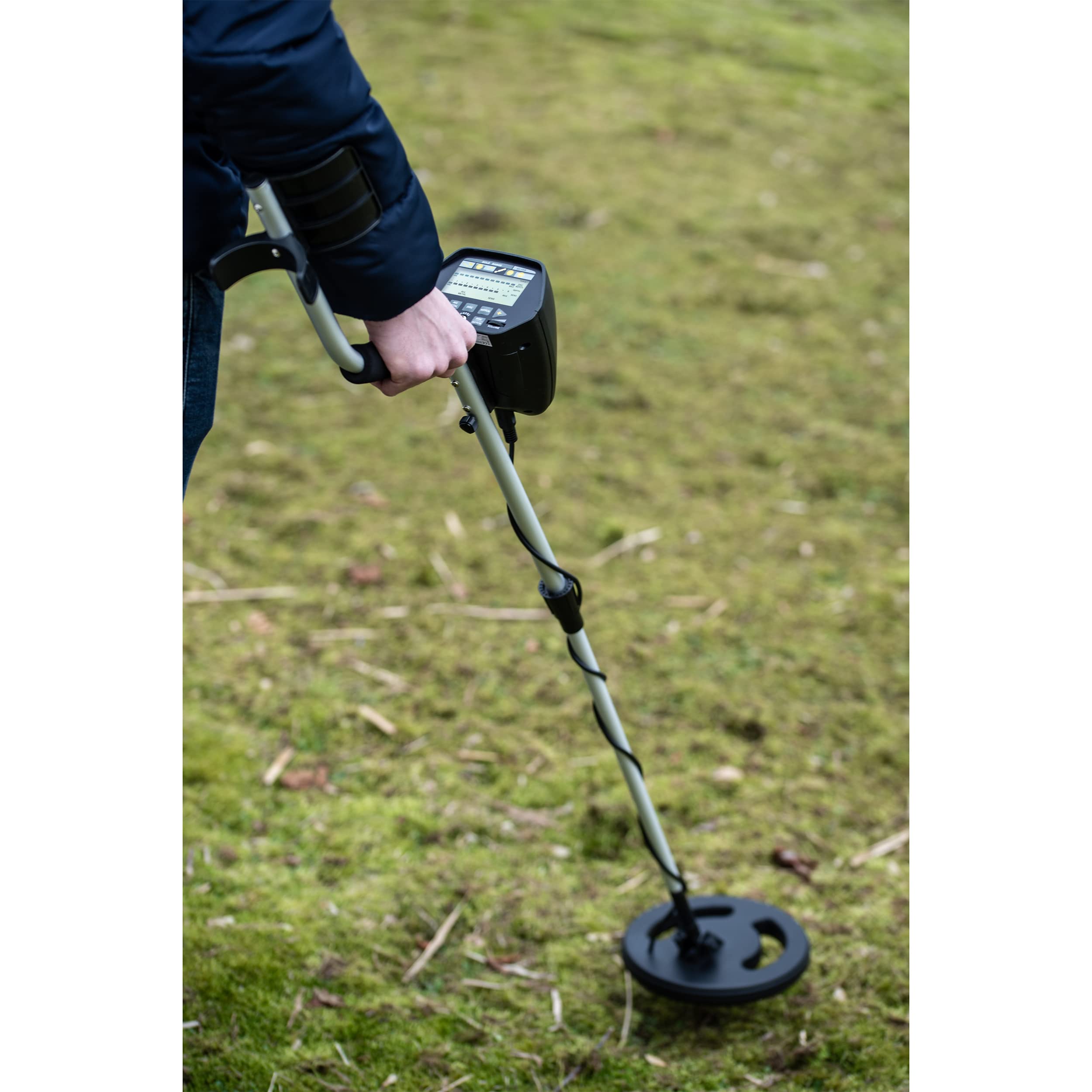 National Geographic Kit scientifici e di scoperta Metal detector cercametalli LCD 100-125 cm
