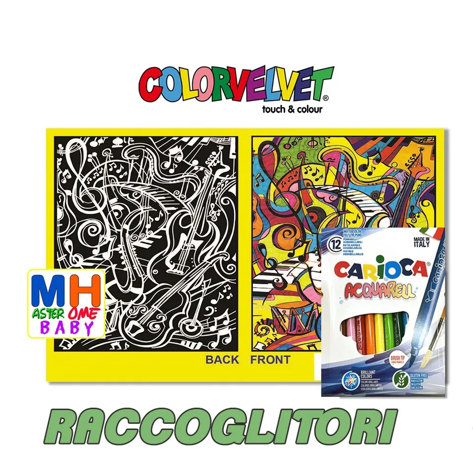 Masterhome Baby Colorvelvet RACCOGLITORI raccoglitori da colorare