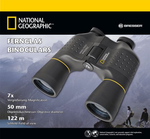 National Geographic Binocoli 7x50 Porro binocolo verde per natura