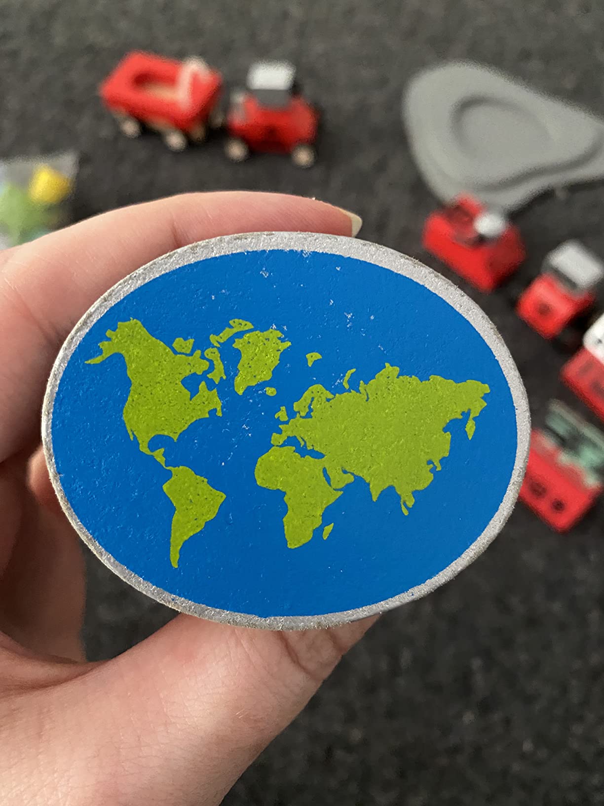 Hape Montare e costruire Razzo spaziale gioco di ruolo in legno 20 pezzi
