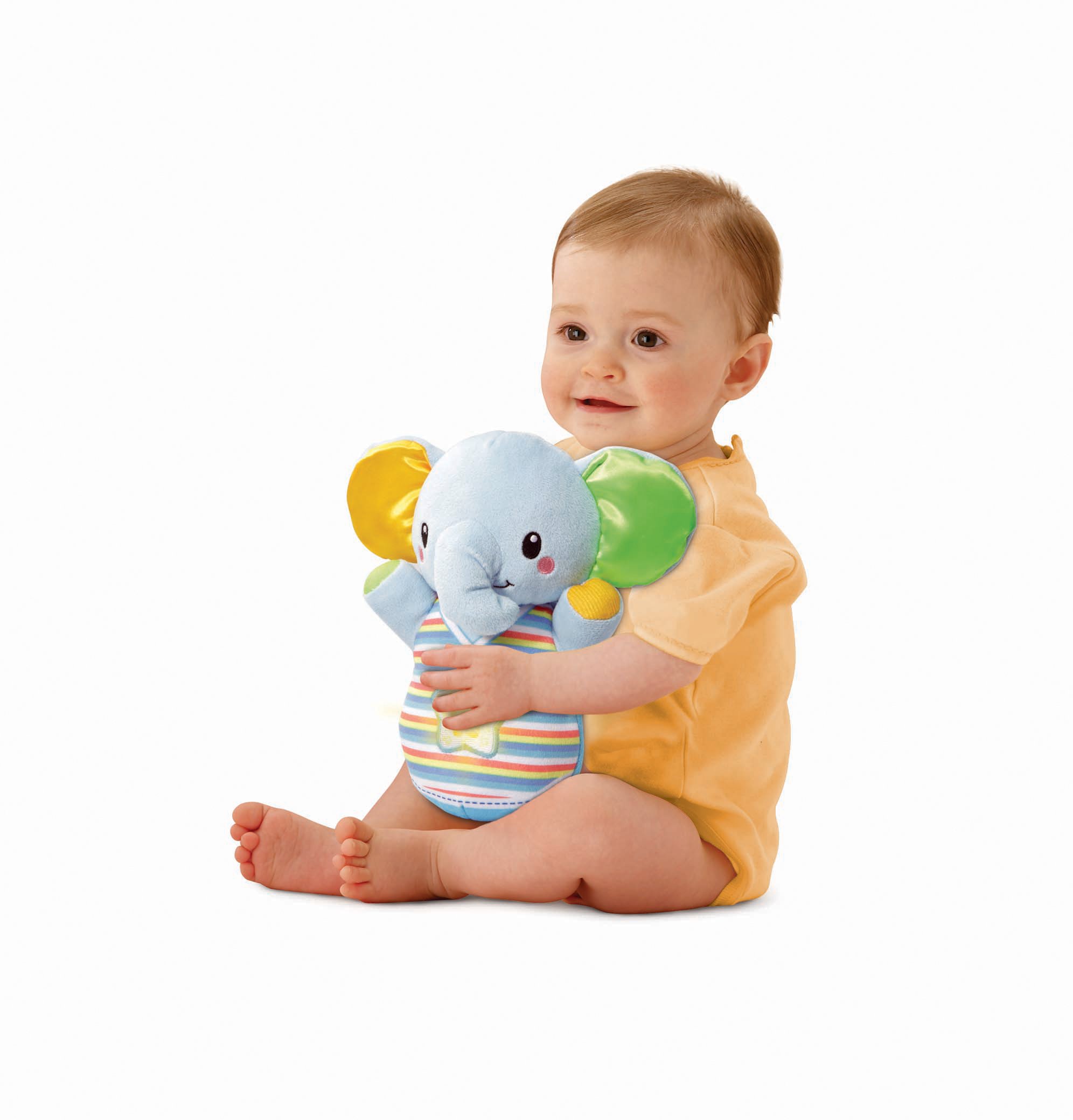 VTech Giocattoli 0-12 mesi Nino Elefantino Luminoso peluche interattivo 0-36 mesi