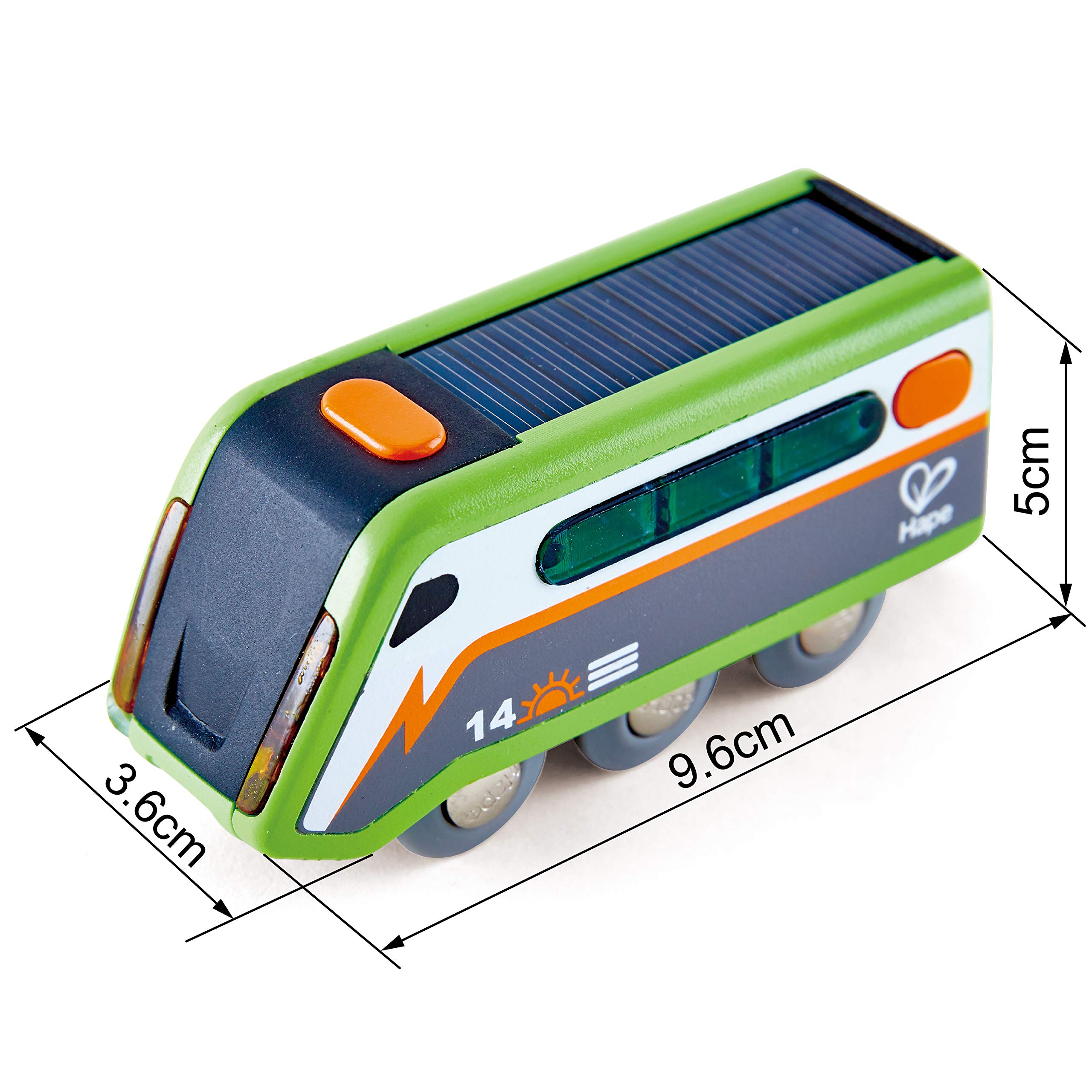 Hape Treno E3760 treno a energia solare con luci