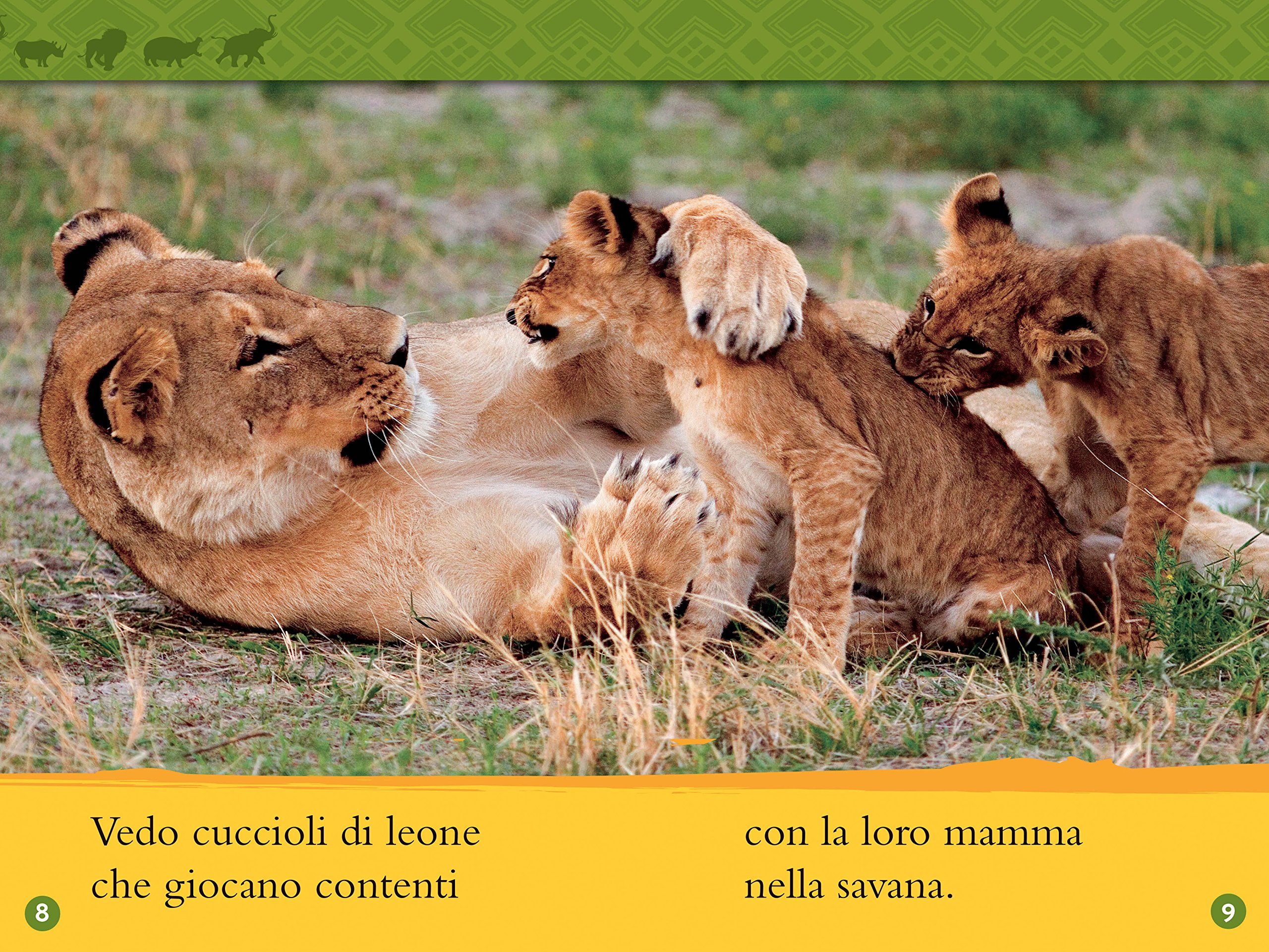 National Geographic Kids – Libri Nella savana. Primi passi libro edizione a colori