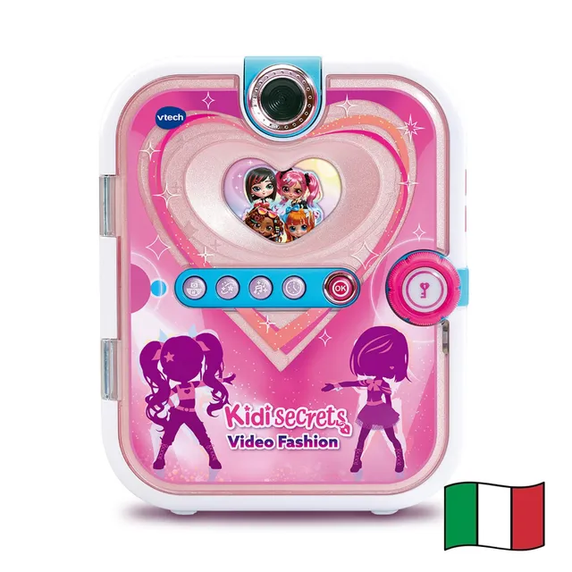 VTech KidiSecrets Video Fashion diario segreto rosa elettronico
