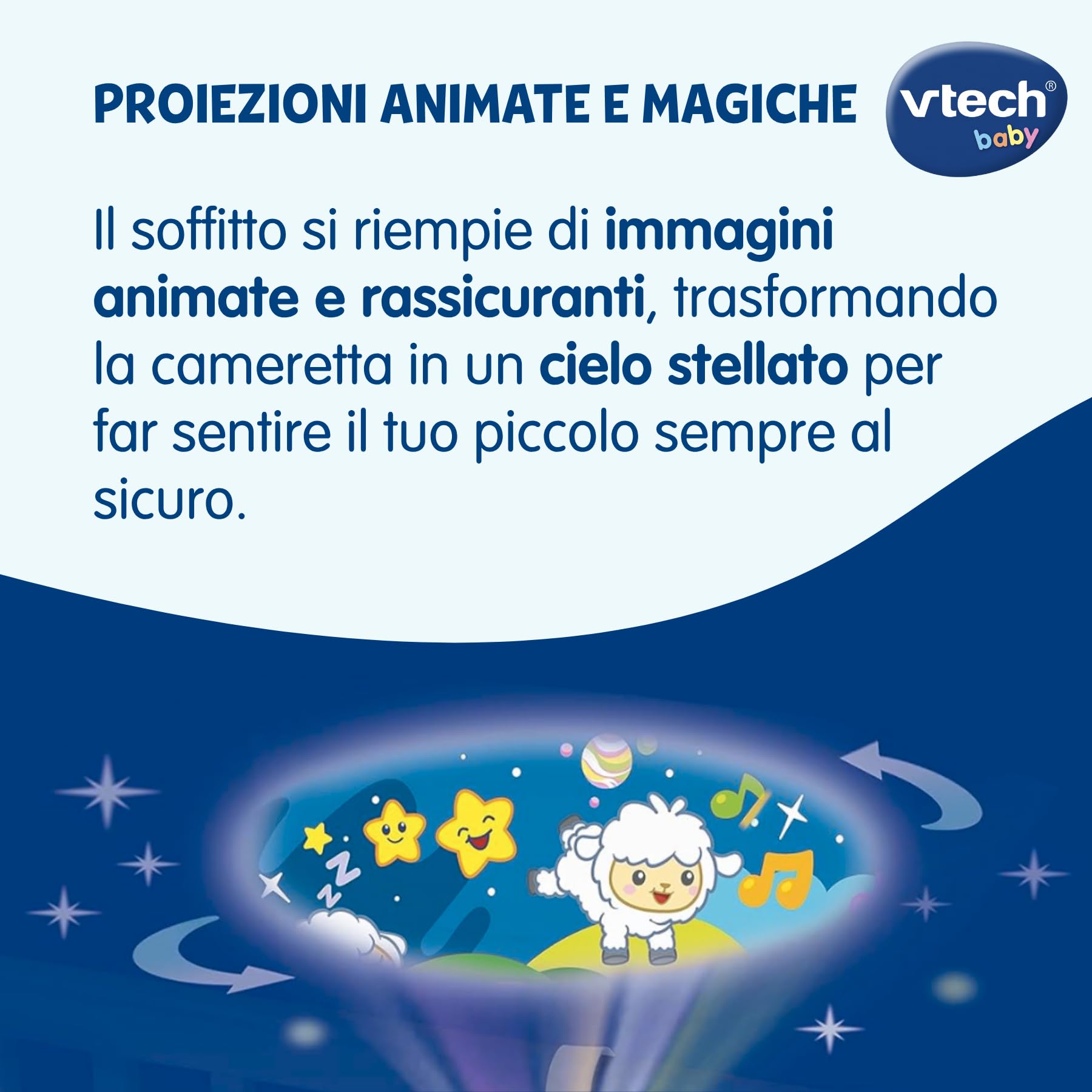 VTech Giocattoli 0-12 mesi Luna Dolce Notte Luminosa luce notturna 0-36 mesi