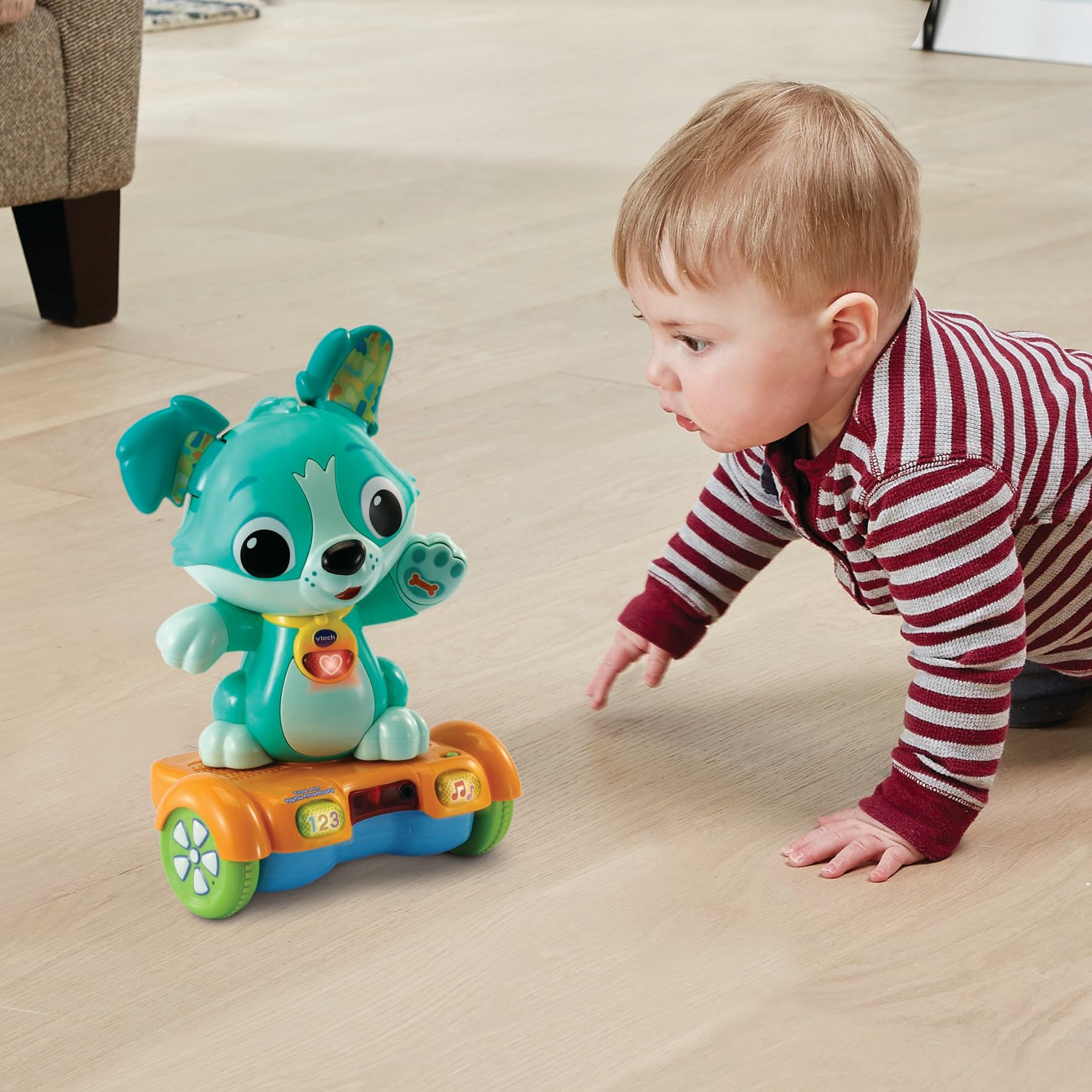 V-Tech Giocattoli 1-3 anni Lord Cucciolo in Hoverboard cagnolino interattivo 12-36 mesi