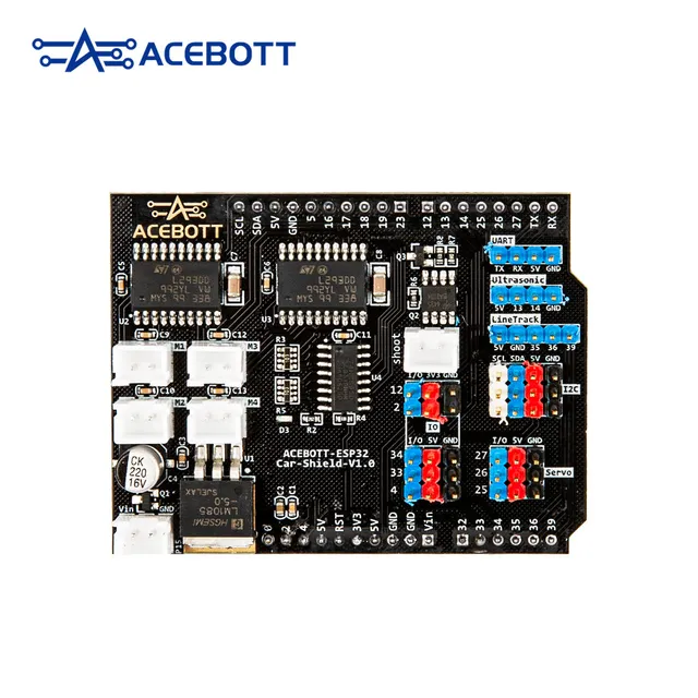 ACEBOTT Controller Boards & Shields QA052 ESP32 Car Shield V2.0