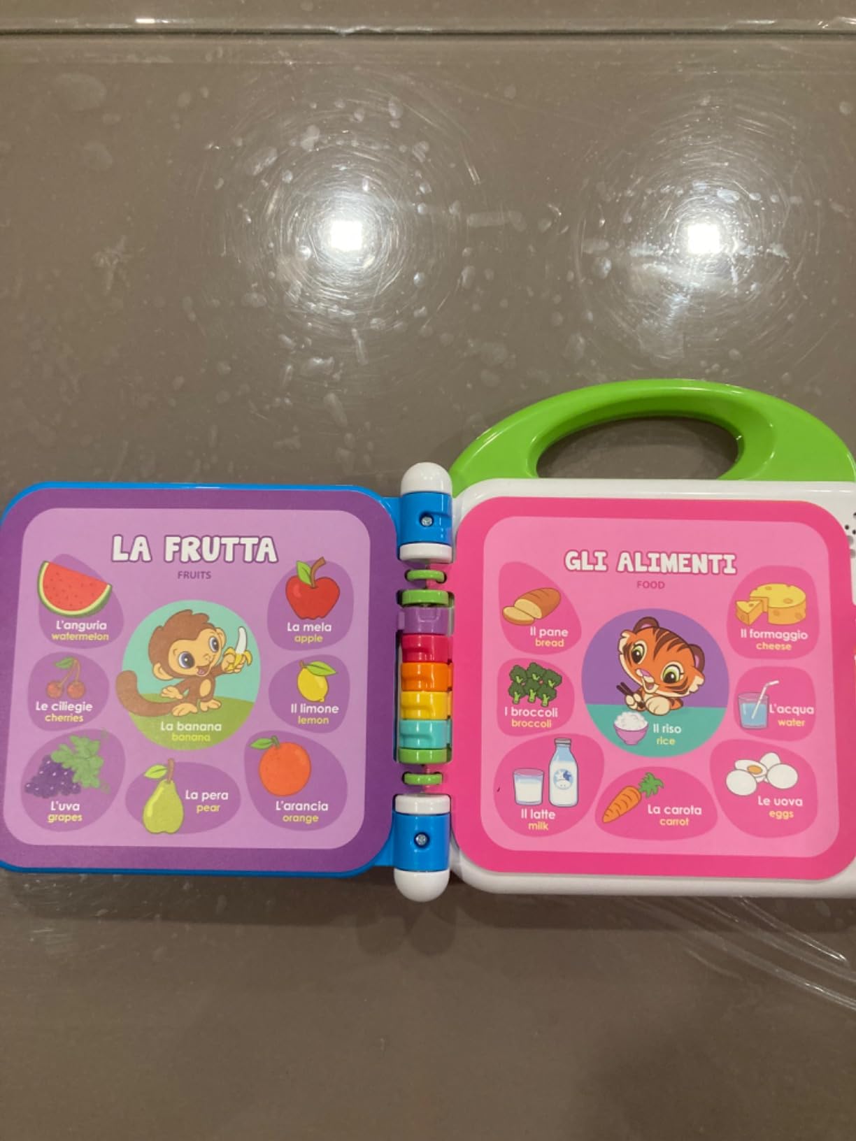 VTech Giocattoli 1-3 anni Il Mio Primo Libro Illustrato 100 Parole libro bilingue