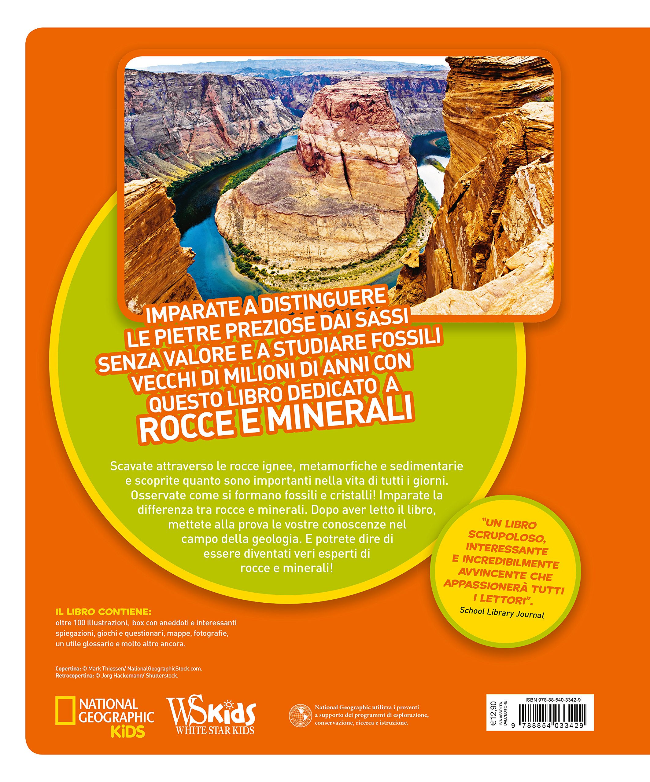 National Geographic Kids – Libri Tutto su rocce e minerali libro a colori