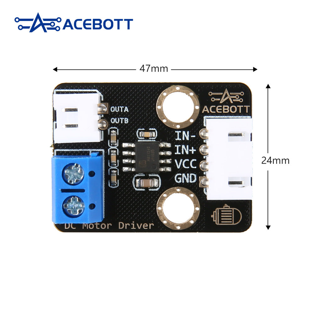 ACEBOTT Electronic Modules QB101 driver motore DC 3,3–5 V