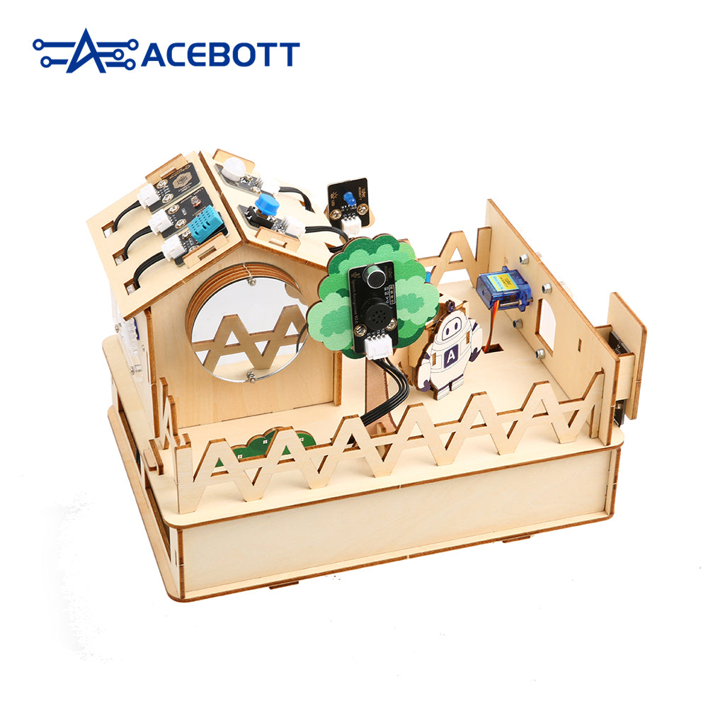 ACEBOTT Explorer Series QE001 kit smart home IoT ESP32 per 8-12 anni