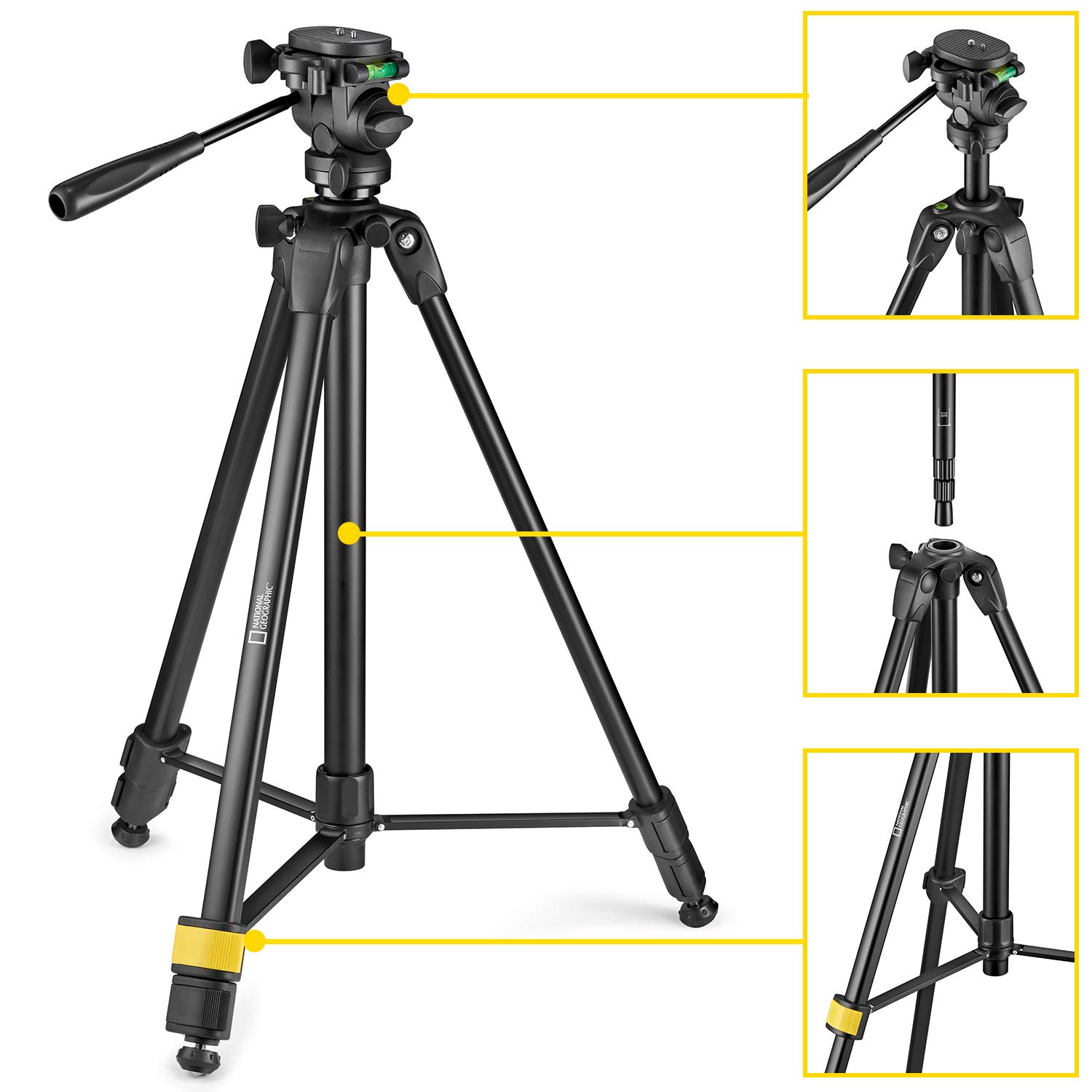 National Geographic Stazioni meteorologiche ed elettronica outdoor treppiede foto Large w/Mon