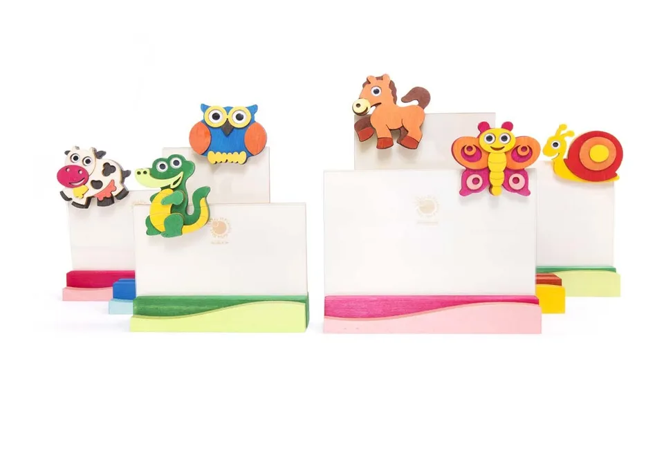 Il Pianeta delle idee Piccoli Oggetti Portafoto in legno 10×15 cm