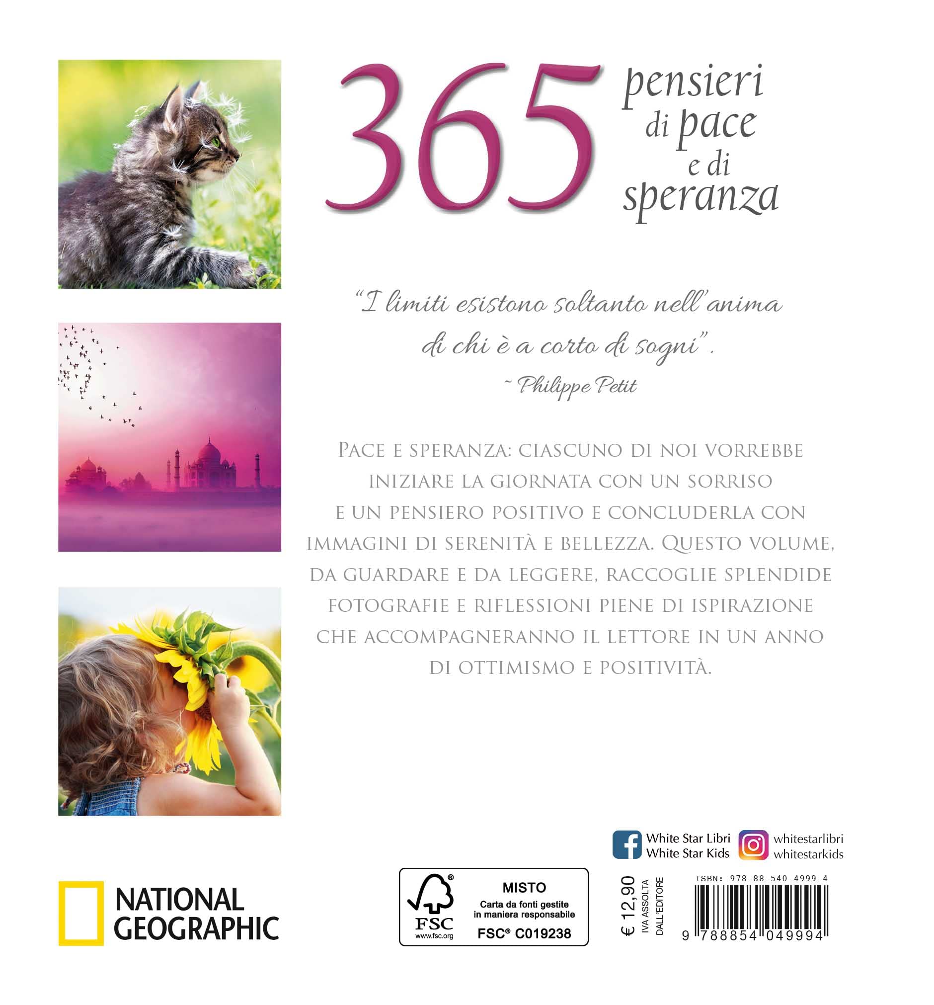 National Geographic Kids – Libri 365 pensieri di pace e di speranza libro